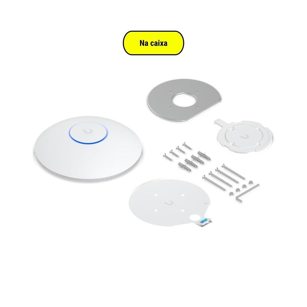 Access Point Ubiquiti U7-LR Wi-Fi 7 de banda tripla - PoE - Melhor ...
