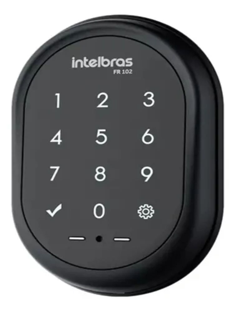 Fechadura Digital de Sobrepor Intelbras FR 102 Teclado Touch até