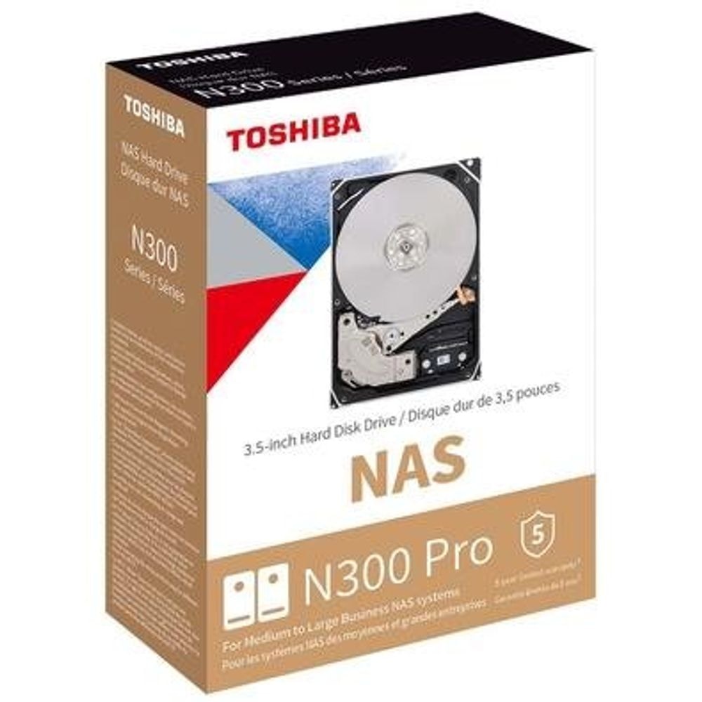 HD Interno 6TB Toshiba N300 PRO Sataiii 512MB HDWG760XZSTB | TNT Info