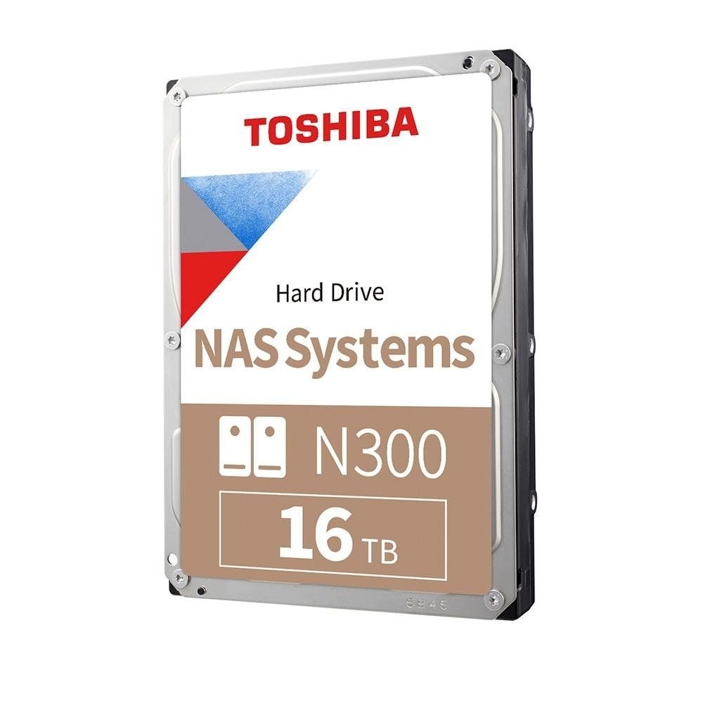 HD Interno Toshiba N300 16TB 3,5' NAS HDWG51GXZSTA | TNT Info