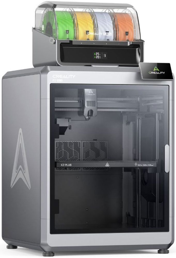 Impressora 3D Creality FDM Fechada K2 Plus C/ CFS - Melhor Preço e