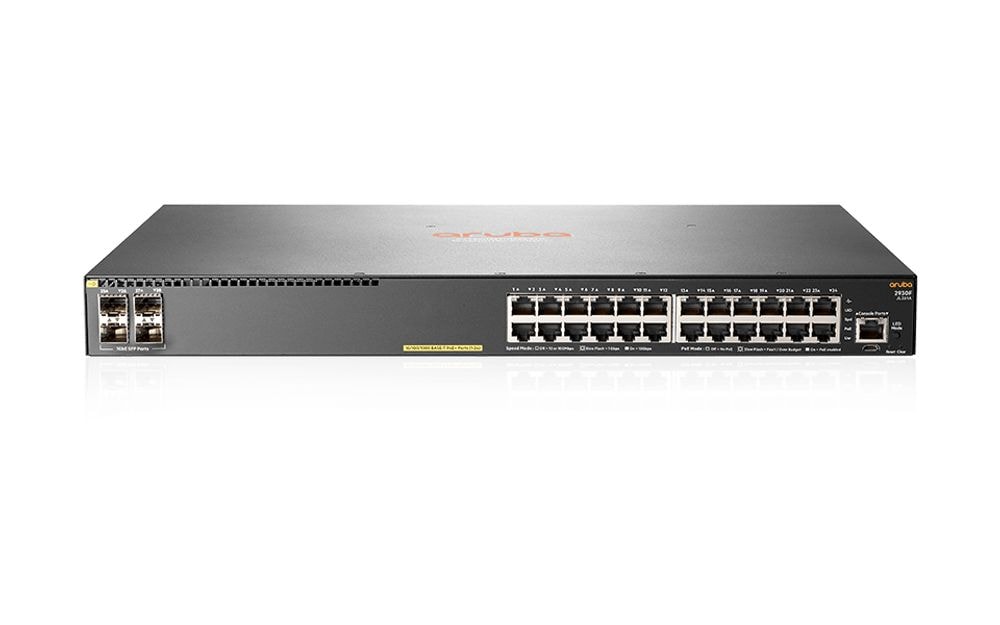 y30VIP マイク Switch HPE Aruba Networking 2930F 24G PoE+ 370W 4SFP - JL261A