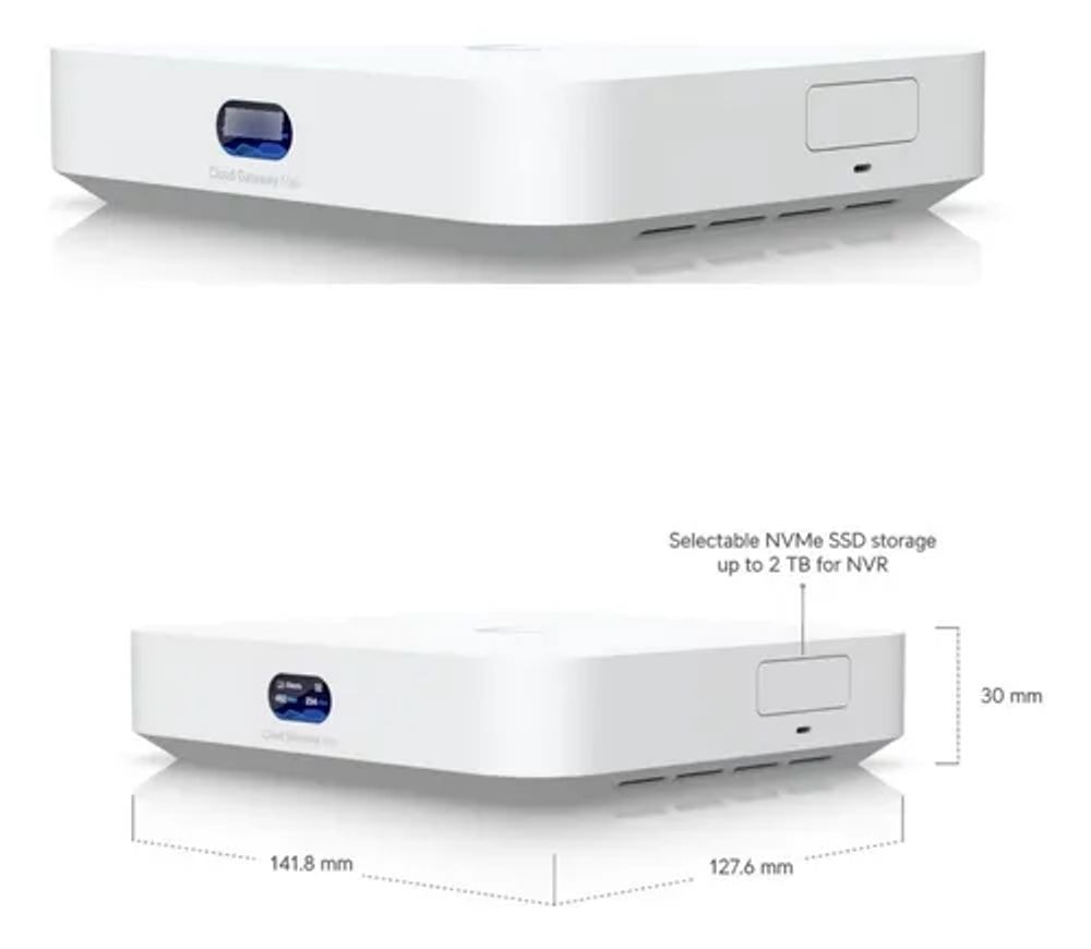 Ubiquiti UniFi Cloud Gateway Max UCG-Max-BR 5x 2.5GbE Controladora